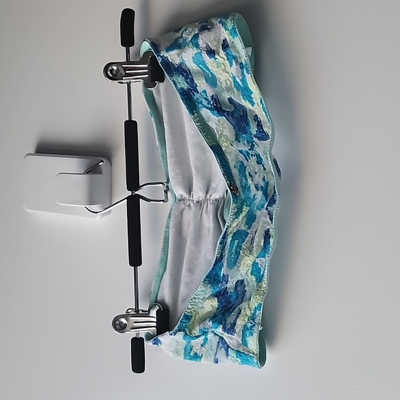 PINK by Victoria's Secret Multi Colour Lace Stretch Knit Elastic Bandeau - Picture 4 of 7